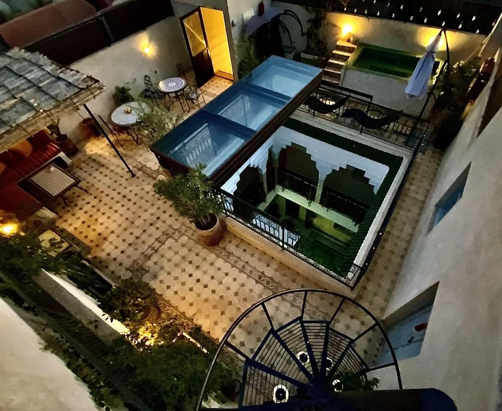 Terrace, Riad Magnolia and SPA, Marrakech