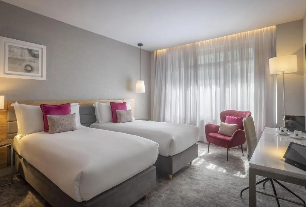 TWIN DELUXE Room, The Morgan Hotel, Dublin