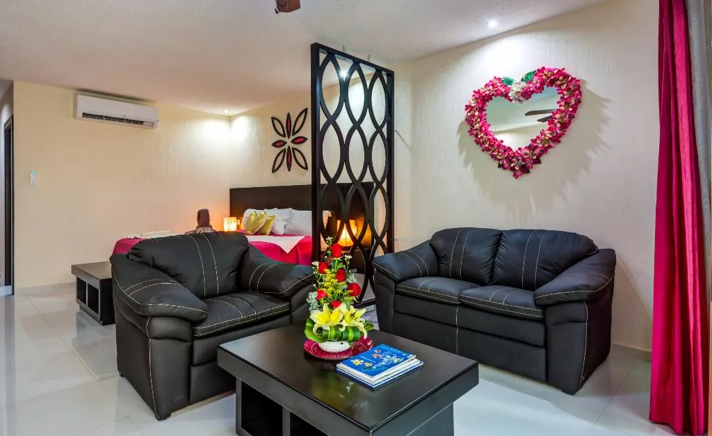 DOUBLE WITH JACUZZI Room, Suites Corazon, Playa Del Carmen