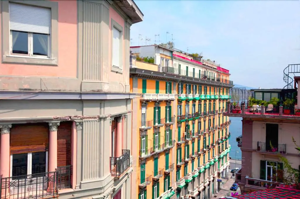 General view, Megaride Santa Lucia, Naples