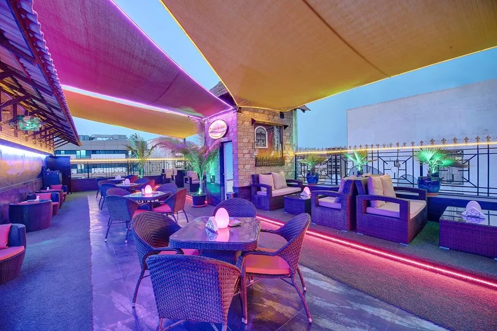 Terrace, Palm Beach Hotel, Dubai