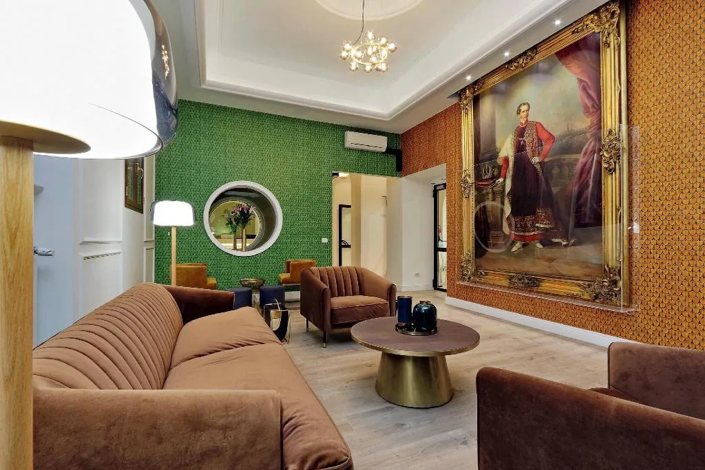 Lobby, Hotel Santa Sofia, Rome