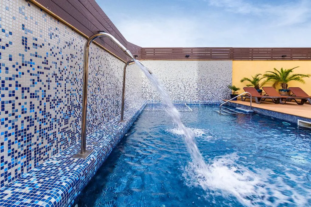 Pool, Hotel Neptuno Calella, Costa Brava