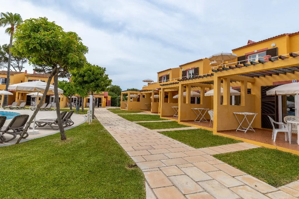 Terrace, Ses Anneres apartments, Menorca