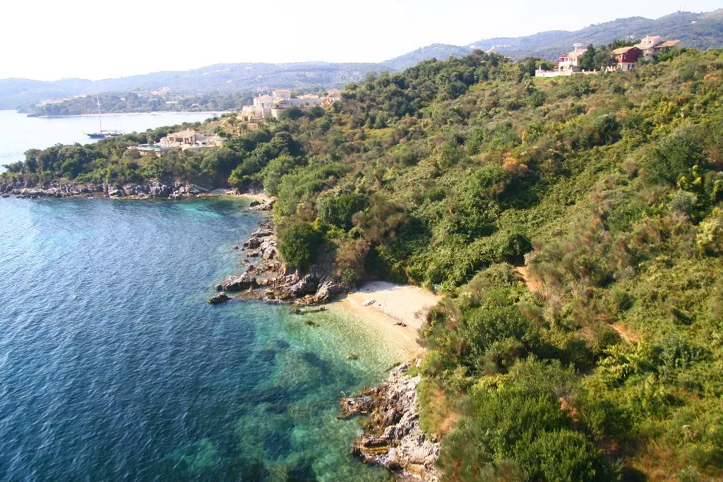 Beach, Balaris Apartments, Corfu