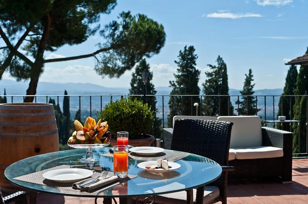 Terrace, Villa Fiesole, Florence