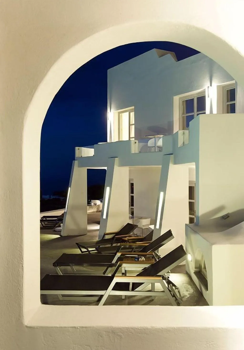 Terrace, Avaton Resort & Spa, Santorini