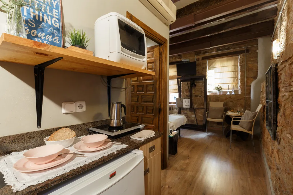 STUDIO CAPACITY 2 Room, AinB Picasso-Corders Apartments, Barcelona