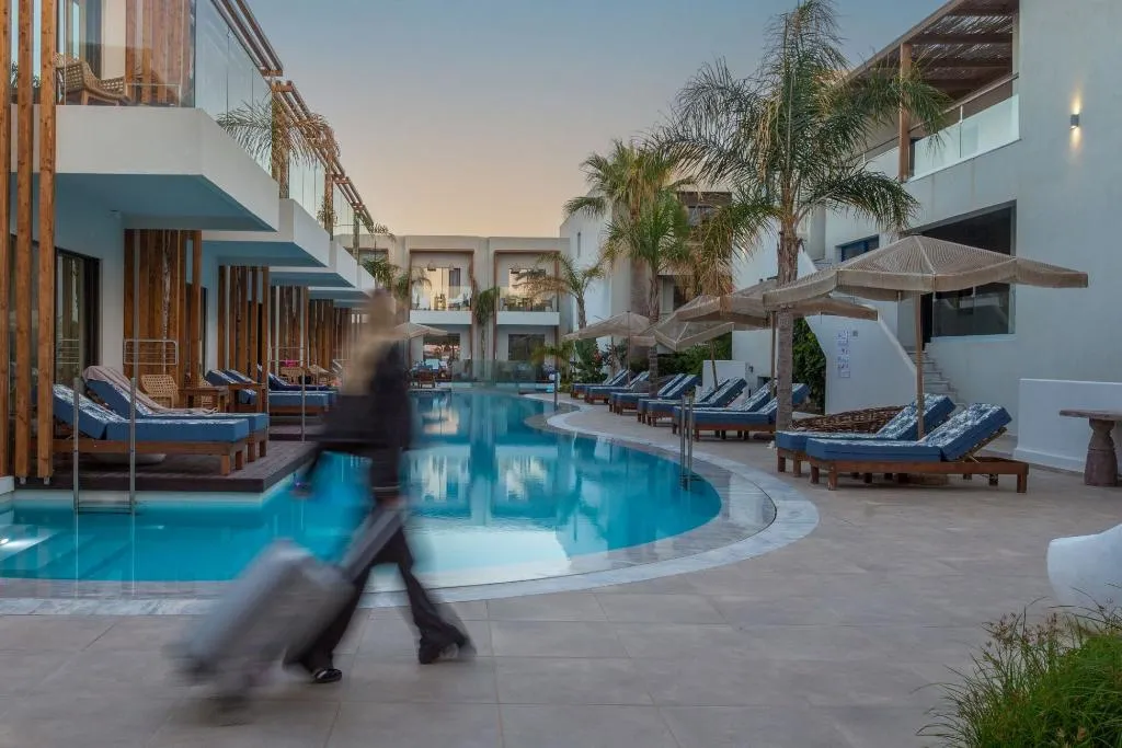 General view, Galazio beach resort, Crete