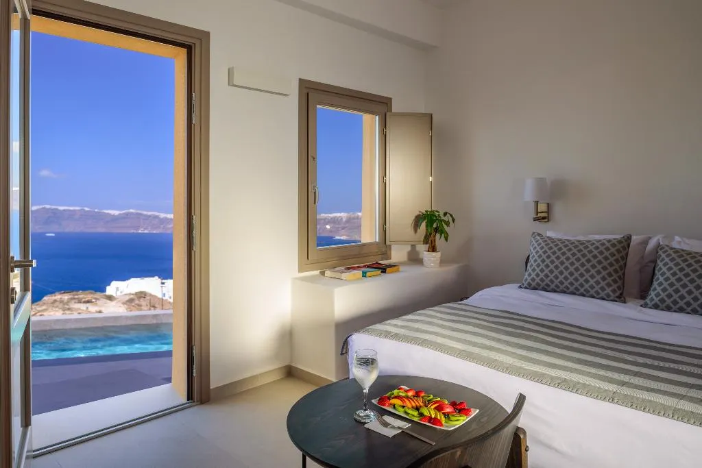 DOUBLE SEA VIEW Room, Kalestesia Suites, Santorini
