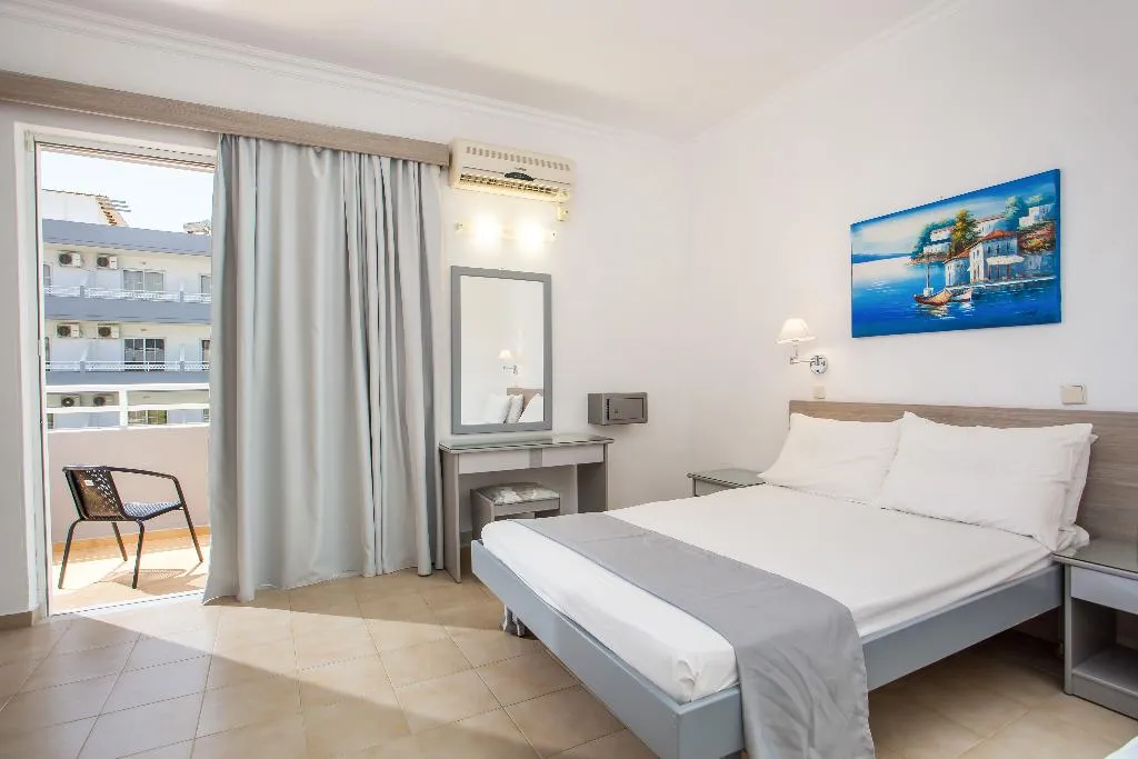 TRIPLE THREE BEDS Room, Tsampika Hotel, Rhodes