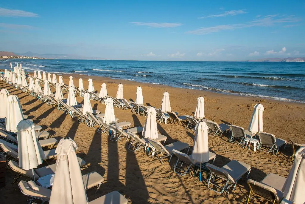 Beach, Gouves Water Park Holiday Resort, Crete