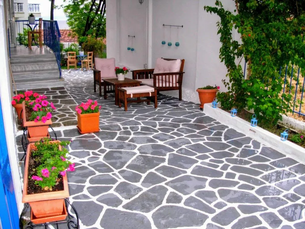 Terrace, Anemos Hotel, Halkidiki