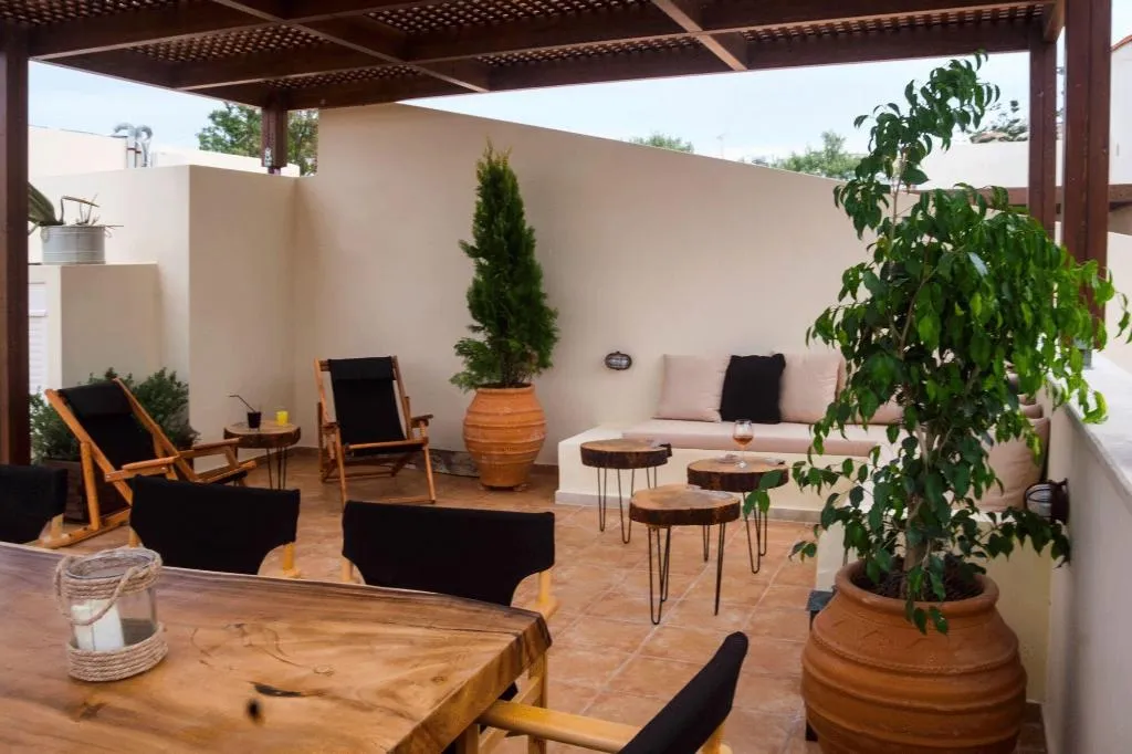 Terrace, Z Boutique Hotel, Crete