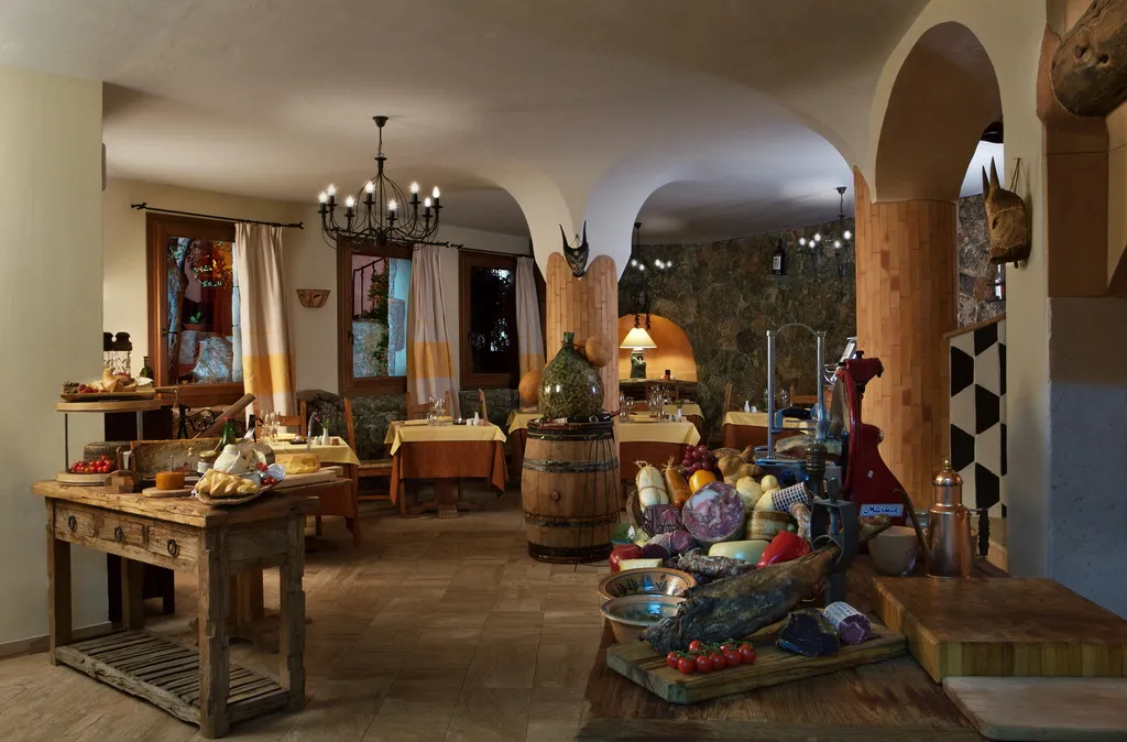 Restaurant, Hotel Arathena, Olbia