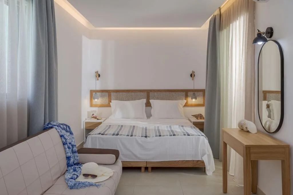 STUDIO CAPACITY 3 Room, Galazio beach resort, Crete