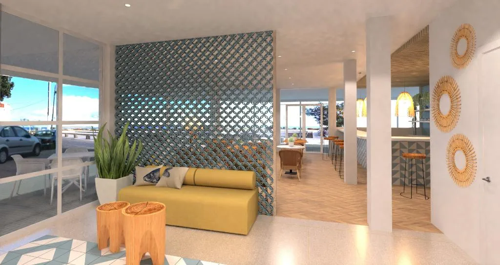 Lobby, BJ Cala Morlanda Petit Hotel ( ex Pinomar), Majorca