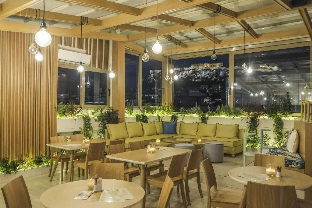 Restaurant, Lotus Center Apartments, Athens