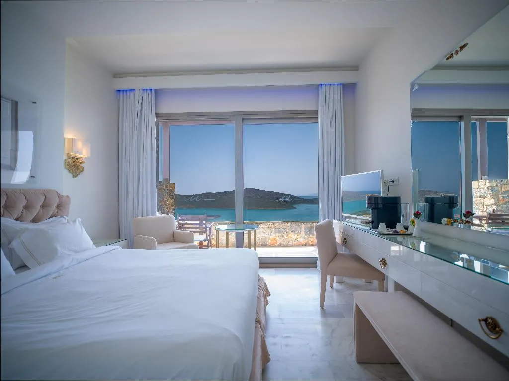 Double or Twin DELUXE SEA VIEW Room, Royal Marmin Bay Boutique & Art Hotel, Crete