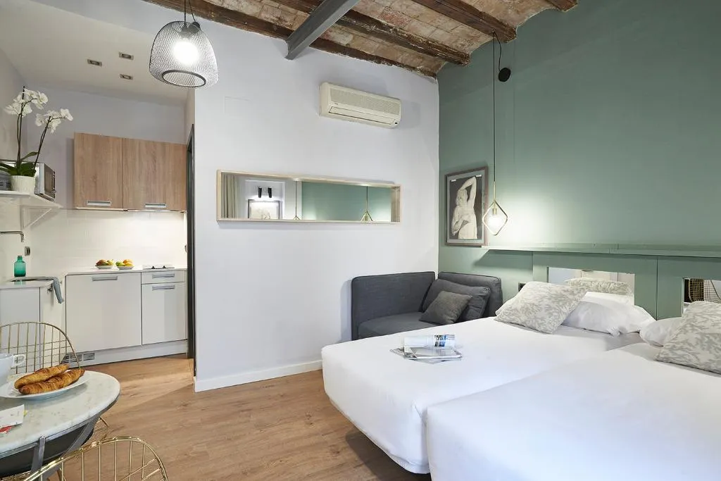 APARTMENT CAPACITY 2 Room, AinB Gothic-Jaume I Apartments, Barcelona