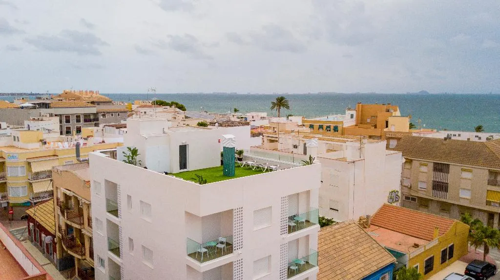 Terrace, Apartamentos 525 Los Alcazares, Costa Blanca