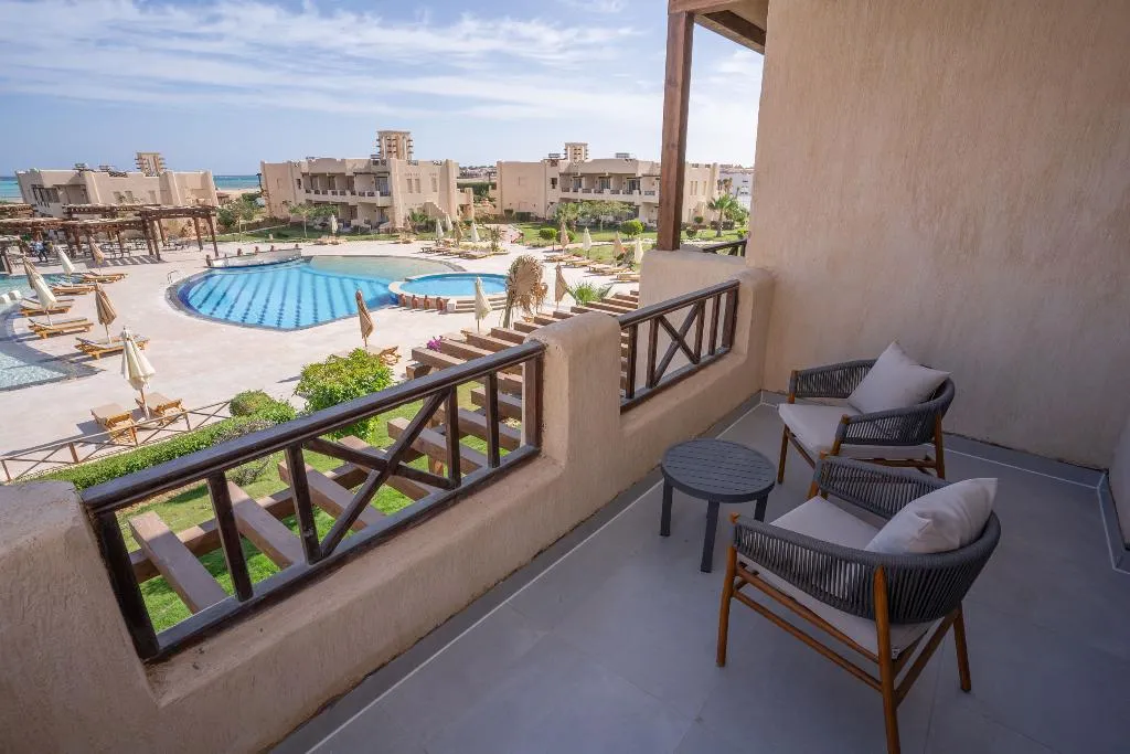Double or Twin SIDE SEA VIEW WITH BALCONY Room, True Beach Resort, Red Sea Riviera