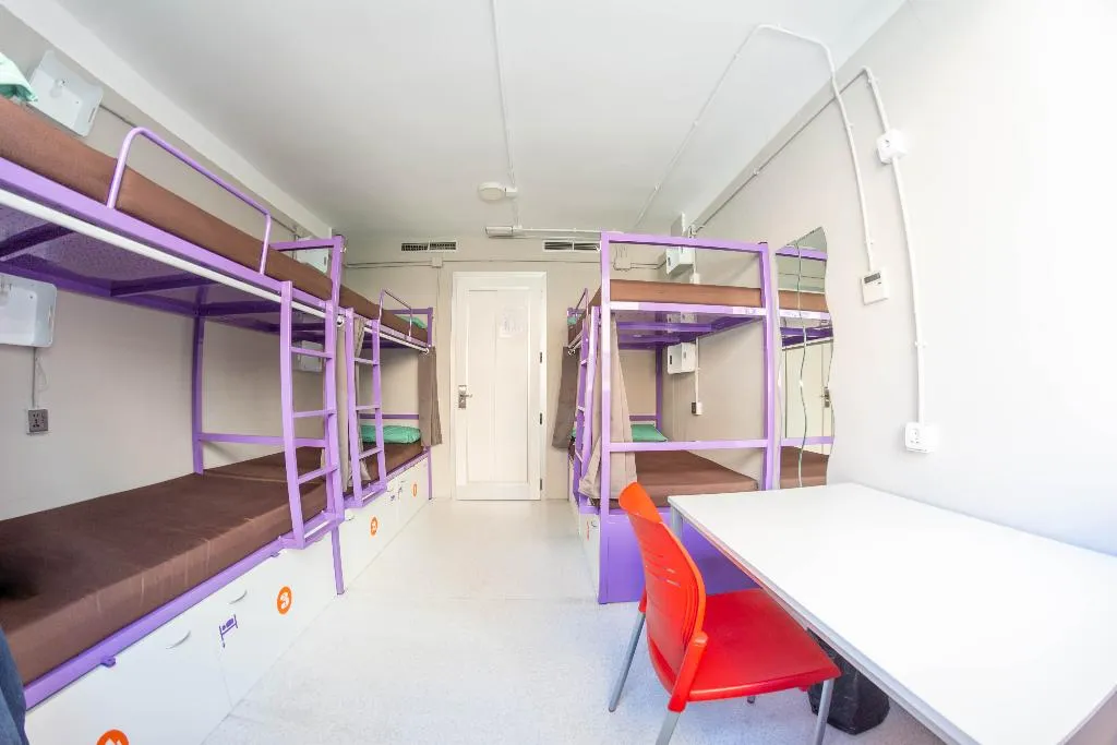 Bed in dormitory CAPACITY 6 WITH SHARED BATHROOM Room, Scout Madrid Hostel, Madrid