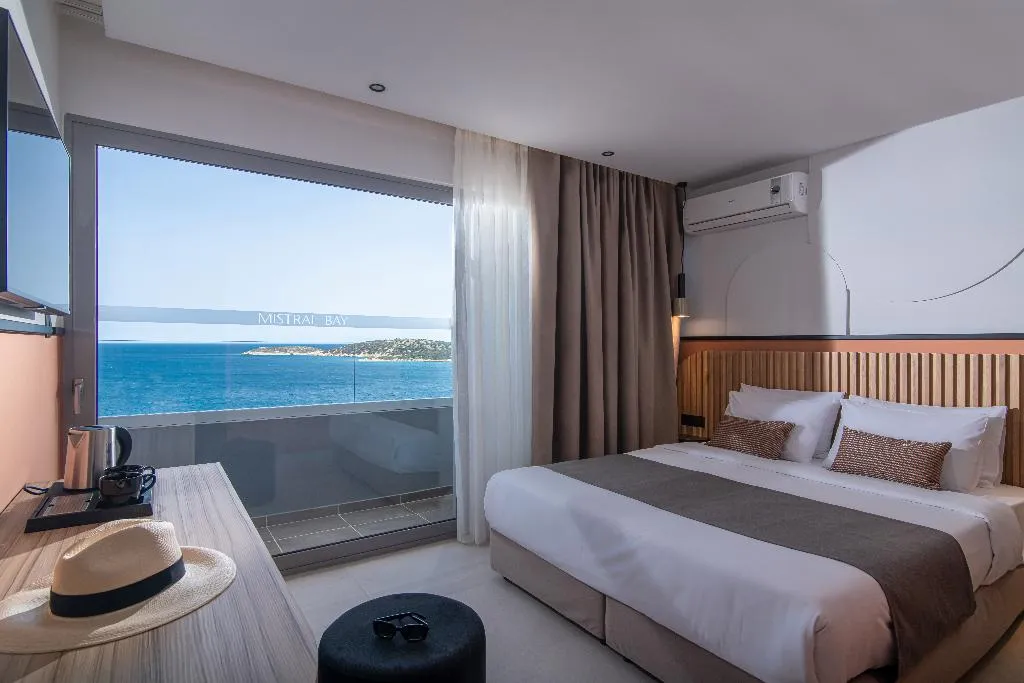 Double or Twin PREMIUM SEA VIEW Room, Mistral Bay, Crete