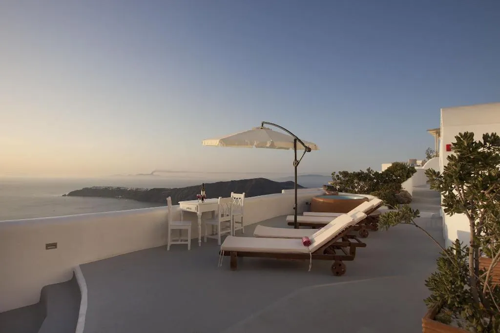 Terrace, Abyssanto Suites & Spa, Santorini