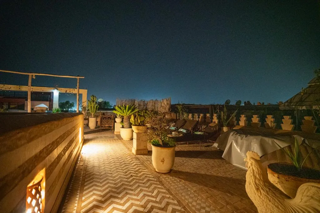 Terrace, Palais Nejma Oriental, Marrakech