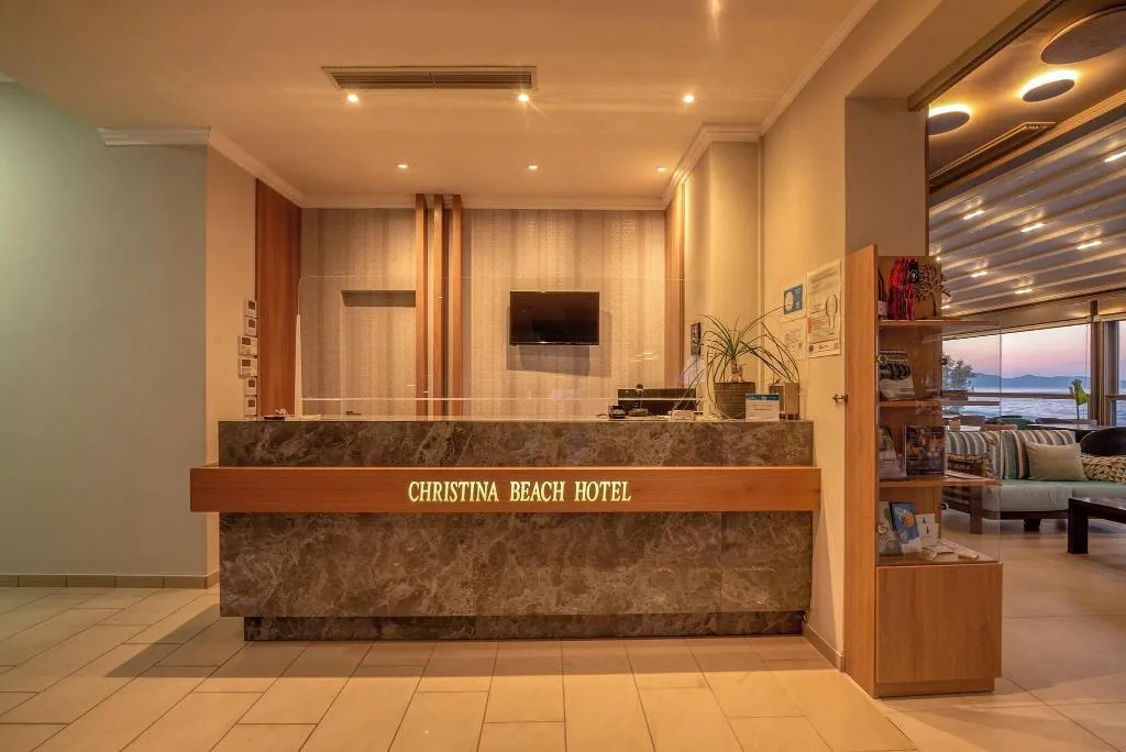 Lobby, Christina Beach Hotel, Crete