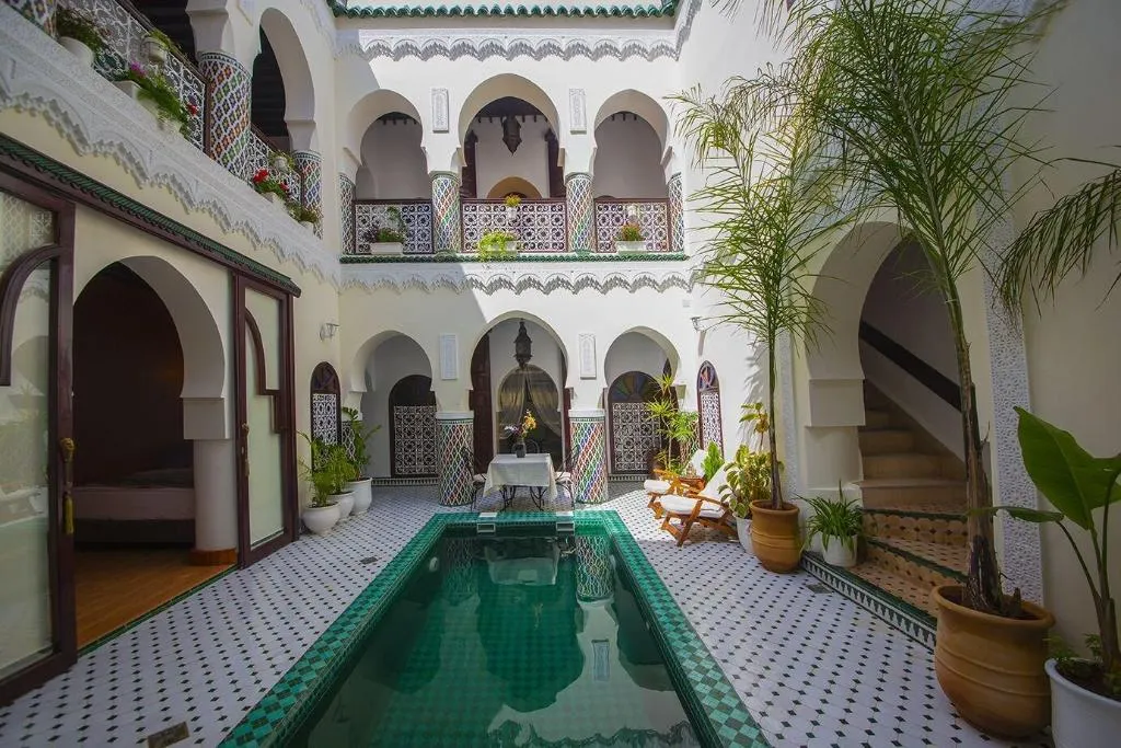 Lobby, Riad Maison Belbaraka, Marrakech