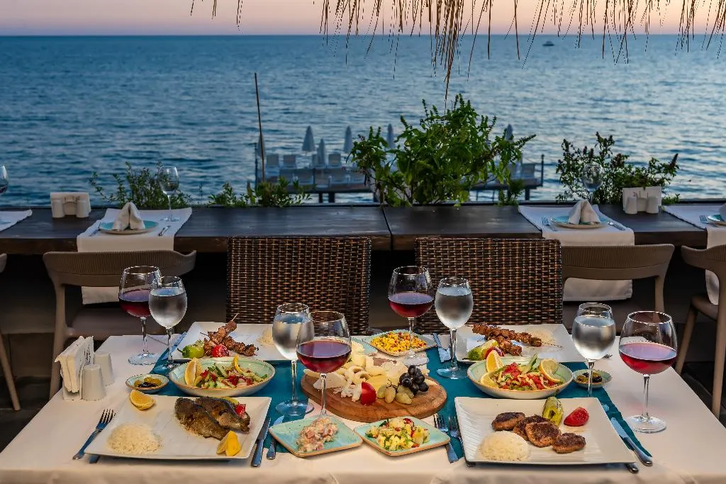 Restaurant, White City Beach Hotel, Antalya