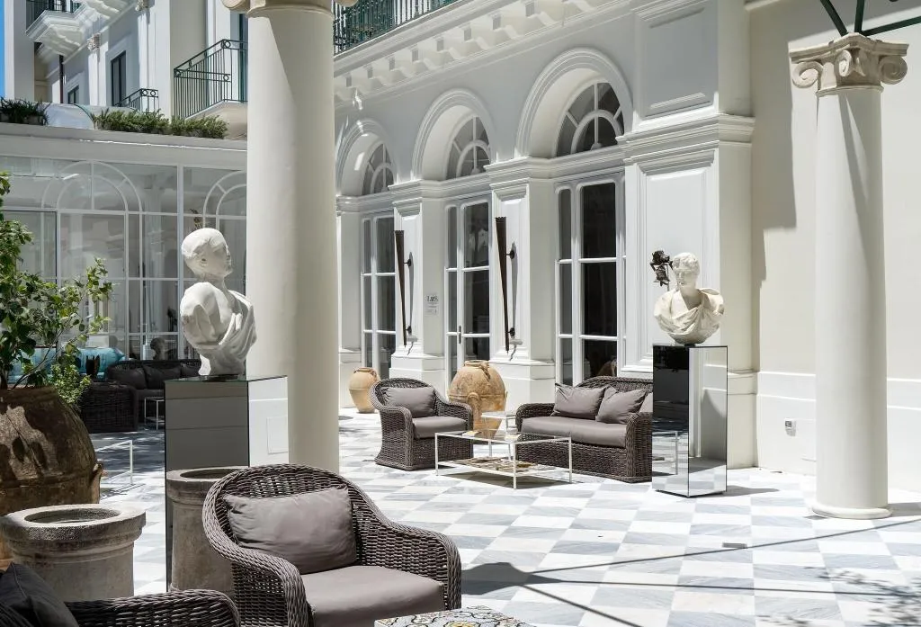Terrace, Bellevue Syrene, Naples