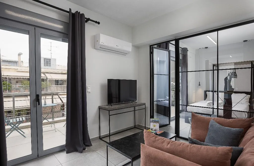 APARTMENT ONE BEDROOM Room, Omnia Pagrati Apartments, Athens