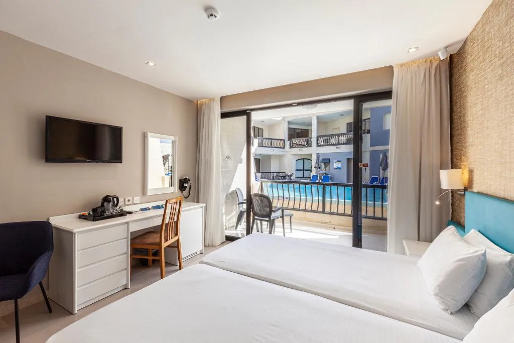 DOUBLE SINGLE USE POOL VIEW Room, Pergola Hotel & Spa, Malta