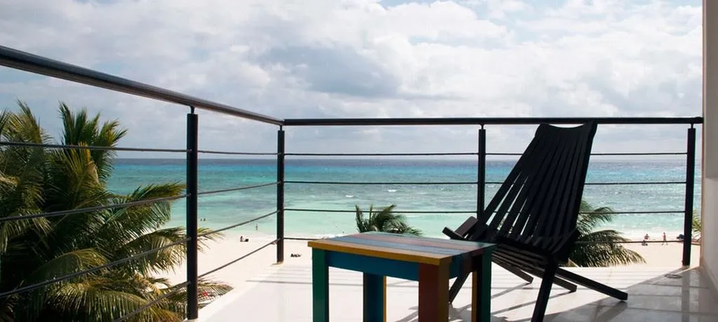 Terrace, Kay Hotel, Playa Del Carmen