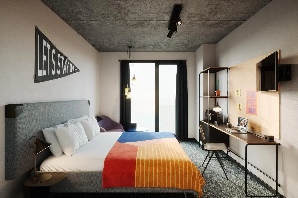 DOUBLE DELUXE Room, The Social Hub Barcelona Poblenou, Barcelona