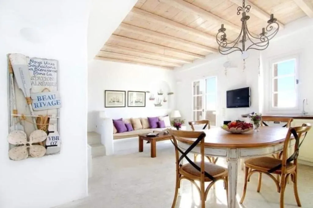 VILLA THREE BEDROOMS THREE BATHROOMS Room, White Rock Suites & Villas, Mykonos