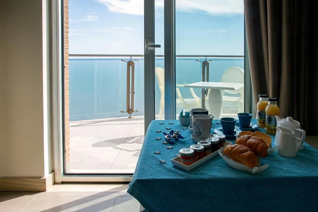Double or Twin SEA VIEW WITH BALCONY Room, Smy Aran Blu Roma Mare, Rome