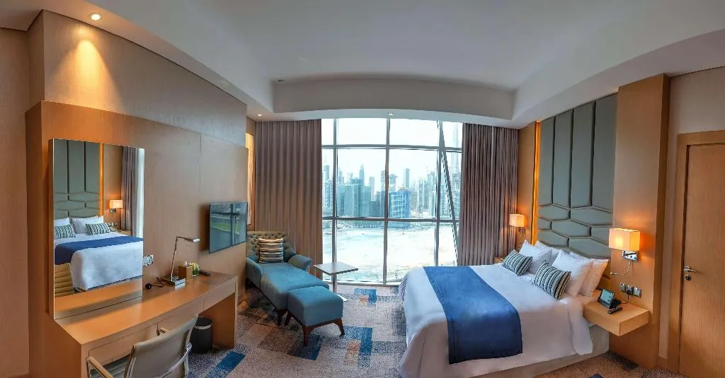 Room, Canal Central Hotel, Dubai
