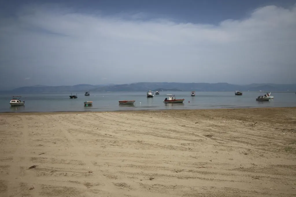 Beach, Utopia Kavos Hotel, Corfu