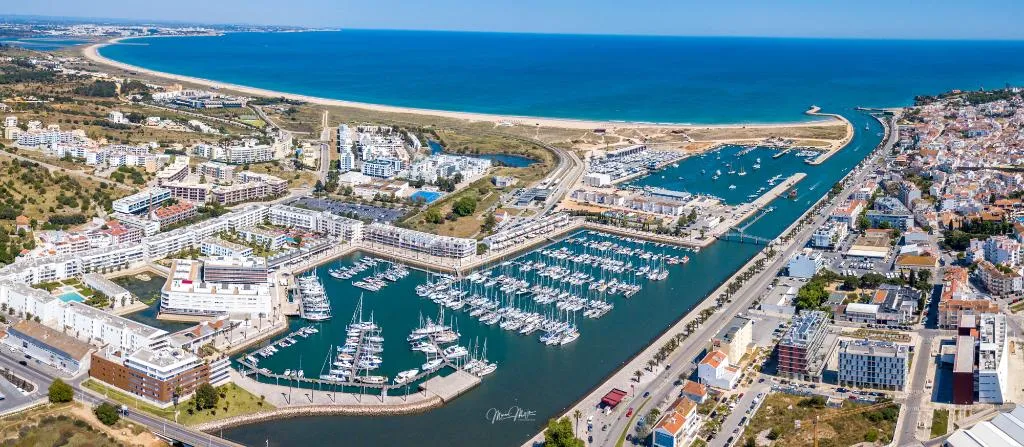 Beach, Marina Club Lagos Resort, Algarve