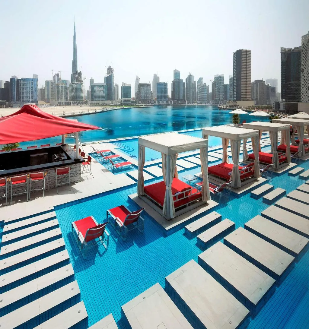 Pool, Canal Central Hotel, Dubai