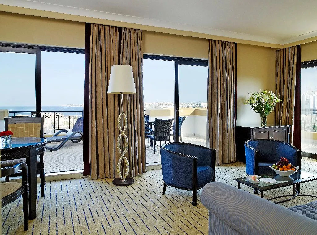 SUITE DELUXE Room, Corinthia Hotel St Georges Bay, Malta