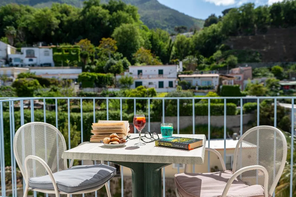 Terrace, Terme Gran Paradiso Hotel, Naples