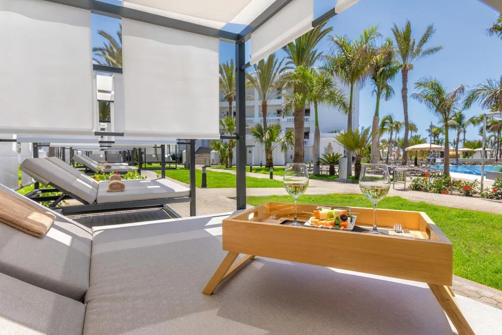 Terrace, Hotel Riu Palace Maspalomas - Adults Only, Gran Canaria