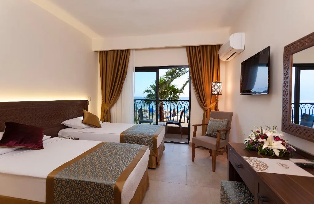DOUBLE SINGLE USE SIDE SEA VIEW Room, Alaaddin Beach Hotel, Antalya