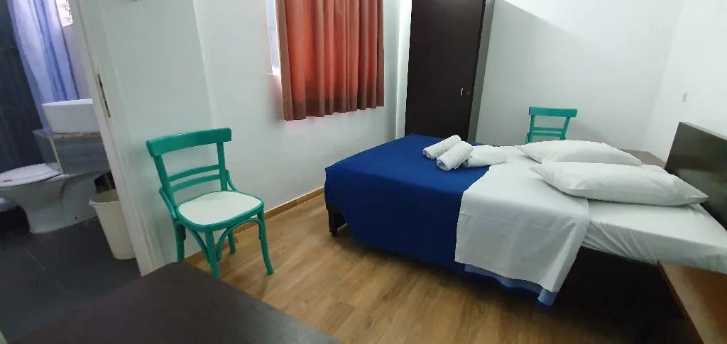SINGLE ONE BED Room, Sparta Team Hotel- Hostel, Athens