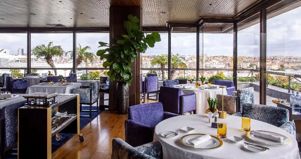 Restaurant, Altis Grand Hotel, Lisbon